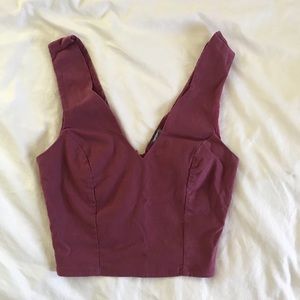 Pink/Purple Crop Top